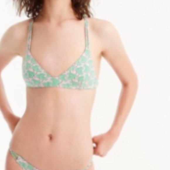 J. Crew Women's Medium Playa Monterey Strappy Bikini New - Picture 2 of 6